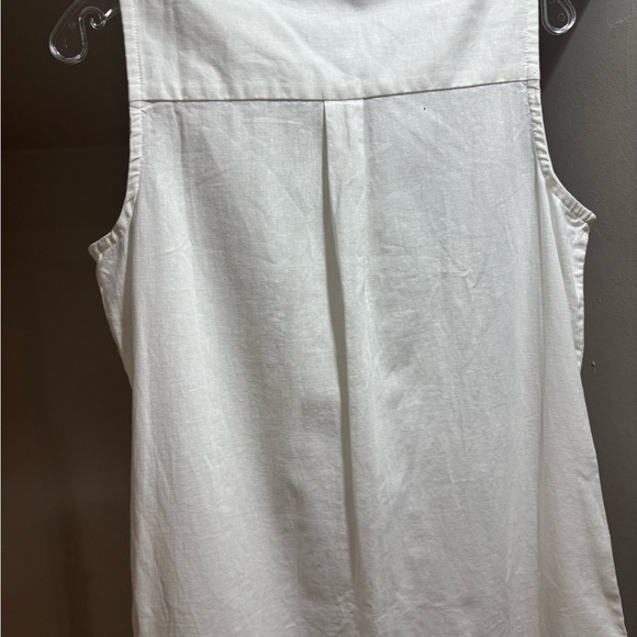 Saks Fifth Avenue MIDI Button Down Collared Dress Size Small - Picture 7 of 9